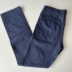 Gap Men’s Straight Leg Navy Blue Pants